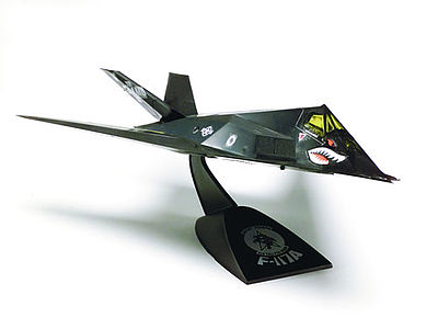 plastic airplane model kit,scale model aircraft,1/72 Snap F-117A Stealth Desktop