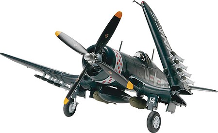 model airplane,plastic airplane model,F4U4 Corsair Fighter -- Plastic Model Airplane Kit -- 1/48 Scale -- #855248